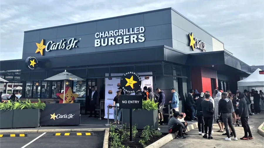 Press photo. /Carl's Jr.