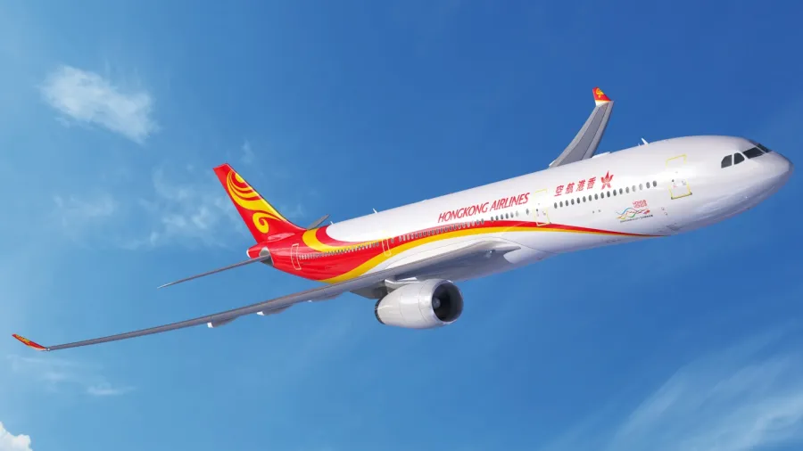 Press photo from Hong Kong Airlines