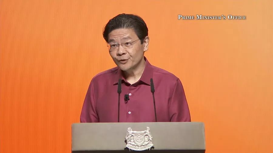 Screenshot from the Prime Minister Office's YouTube video