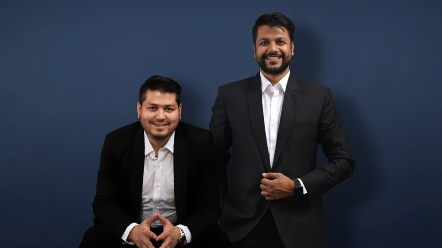 Anand Jain and Akshay Kedia, co-founders of Nothing Before Coffee. /Photo provided