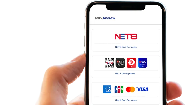 A visualisation of NETS SoftPOS (Photo from NETS).