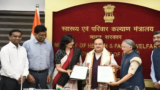 Photo from Ministry of Health and Family Welfare press release via PIB Delhi