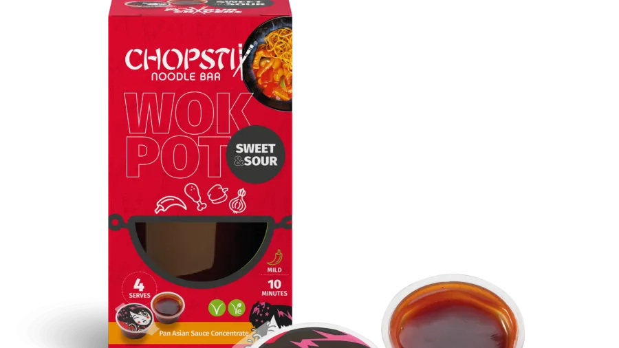 Press photo. /Chopstix