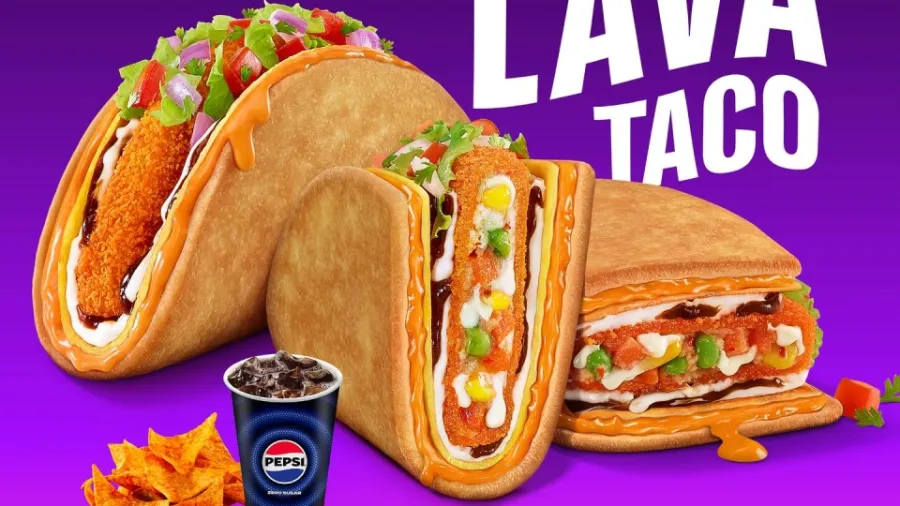 Photo from Taco Bell India Facebook page.