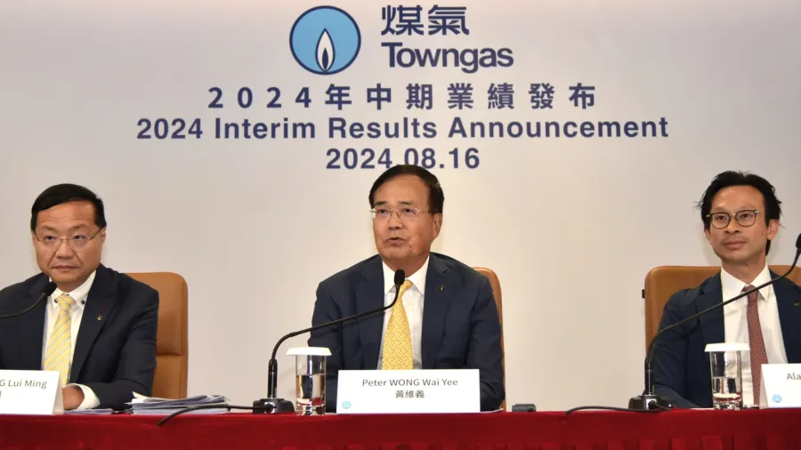 Press photo. (THong Kong and China Gas Company Limited)