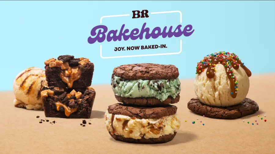 Press photo. /Baskin-Robbins