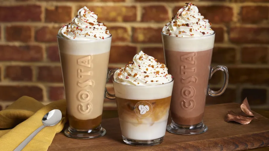 Press photo. /Costa Coffee