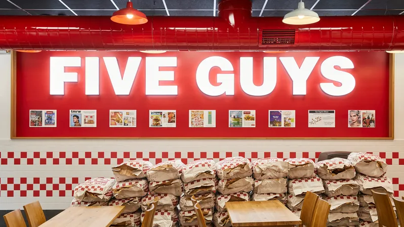 Press photo. /Five Guys