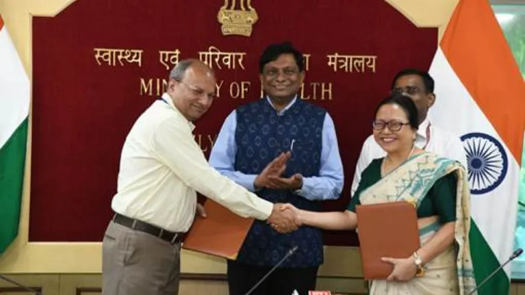 Photo from Ministry of Health and Family Welfare press release via PIB Delhi