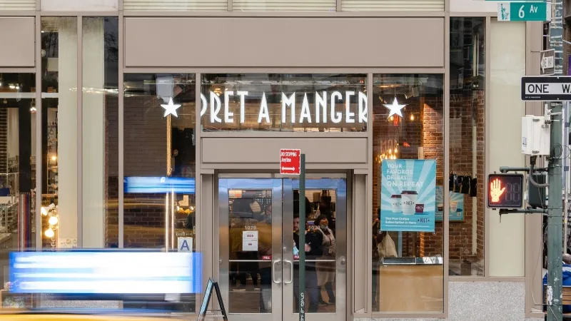 Press photo. /Pret A Manger