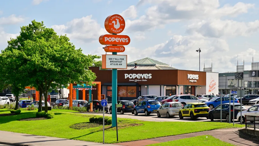 Press photo. /Popeyes