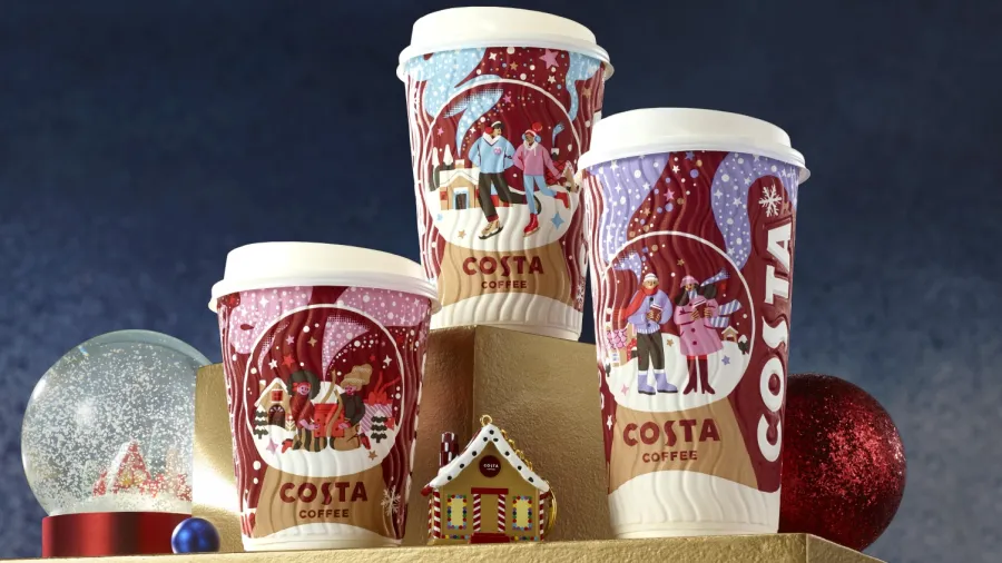 Press photo. /Costa Coffee
