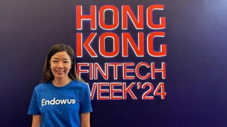 Steffanie Yuen, managing director and head of Endowus Hong Kong, during Hong Kong Fintech Week 2024 (Photo courtesy of Endowus Hong Kong).