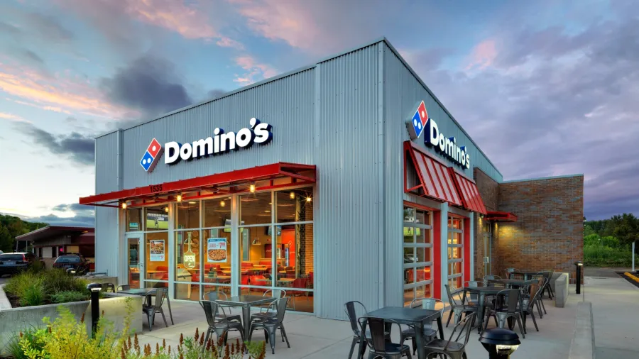 Press photo. / Domino's