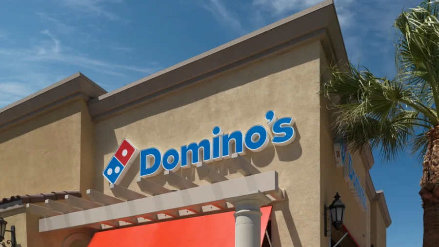 Press photo. / Domino's