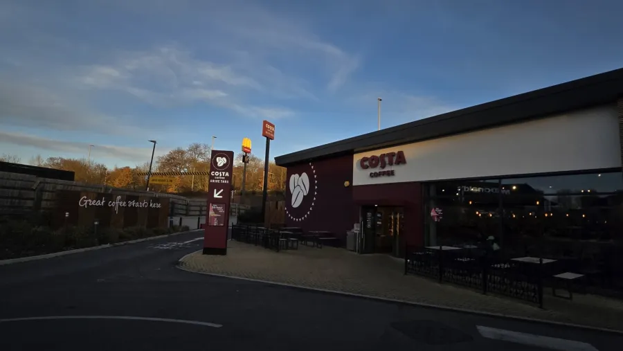 Press photo. /Costa Coffee.
