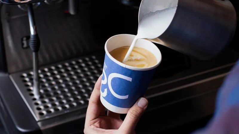 Press photo. /Nothing Before Coffee
