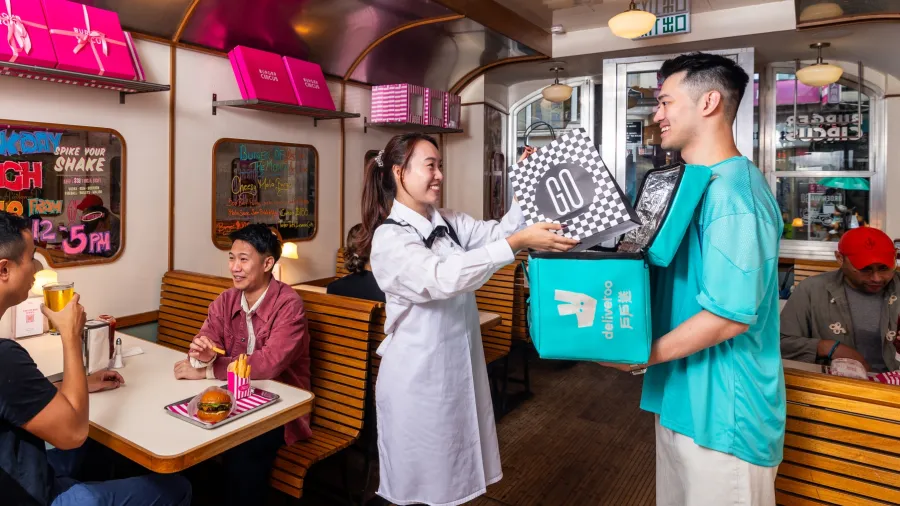 Press photo. (Deliveroo Hong Kong)