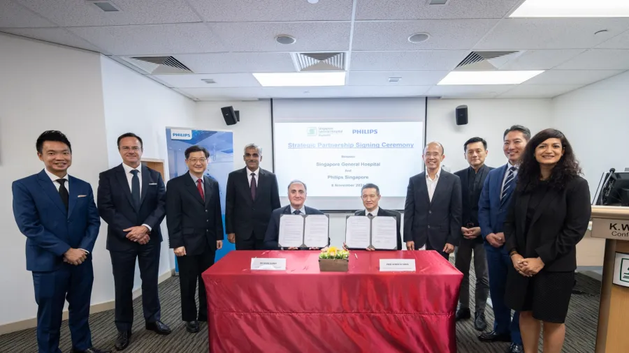 Press photo from Philips and SGH