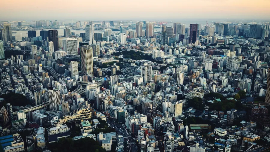 Tokyo, Japan (Photo by George Kedenburge III via Unsplash).