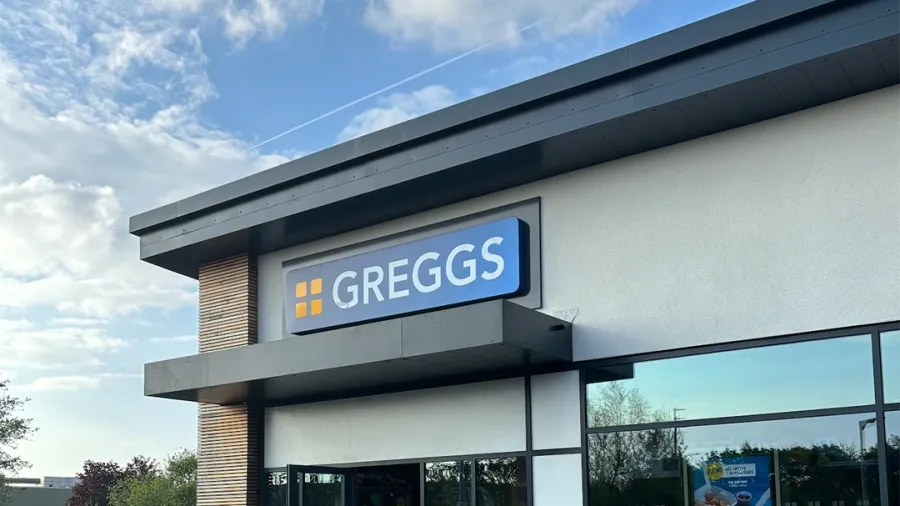 Photo from Greggs's Facebook page.