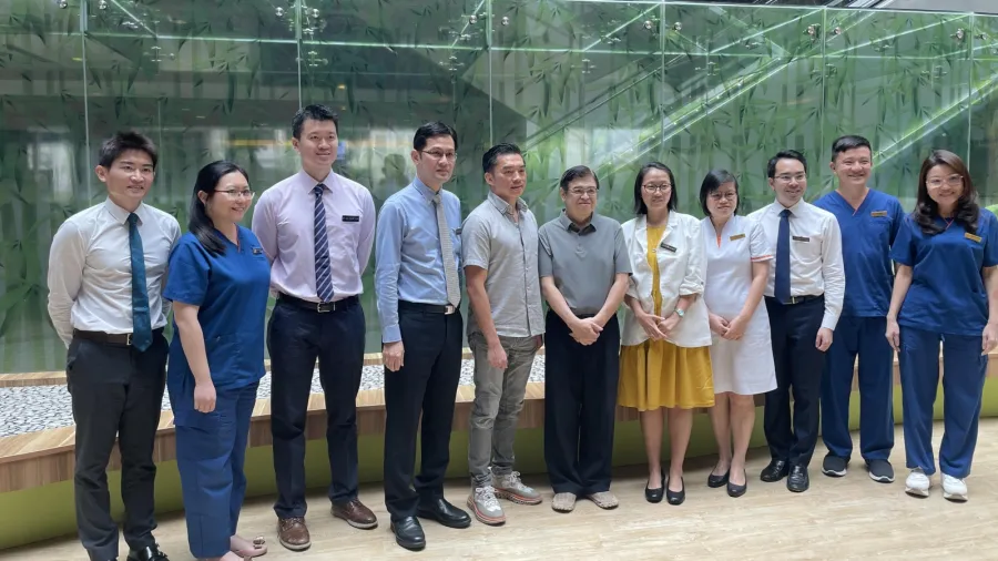 Press photo from the National Heart Centre Singapore, Lien Foundation