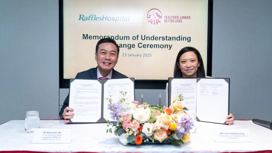 Photo from AIA Singapore, Raffles Hospital