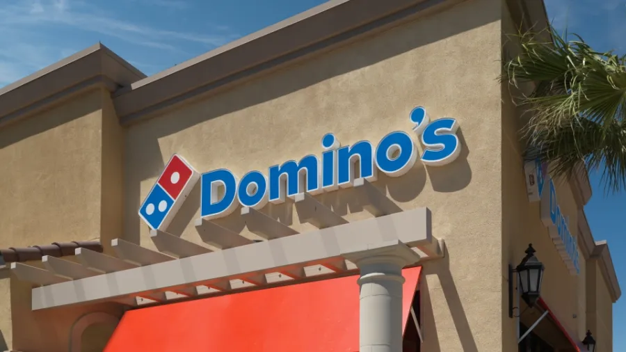 Photo from Domino’s website.