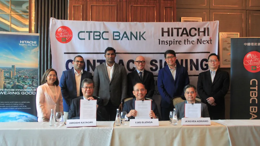 Photo courtesy of CTBC Bank and Hitachi Asia.