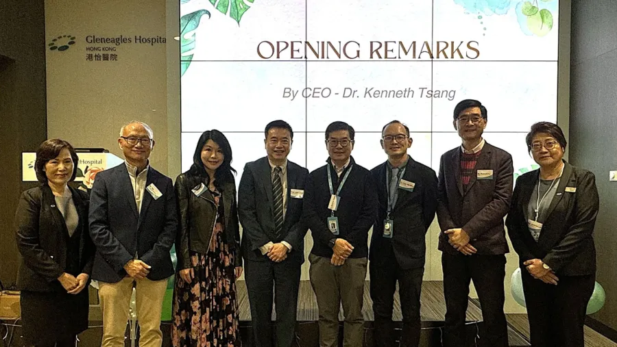 Photo from Gleneagles Hospital Hong Kong via LinkedIn