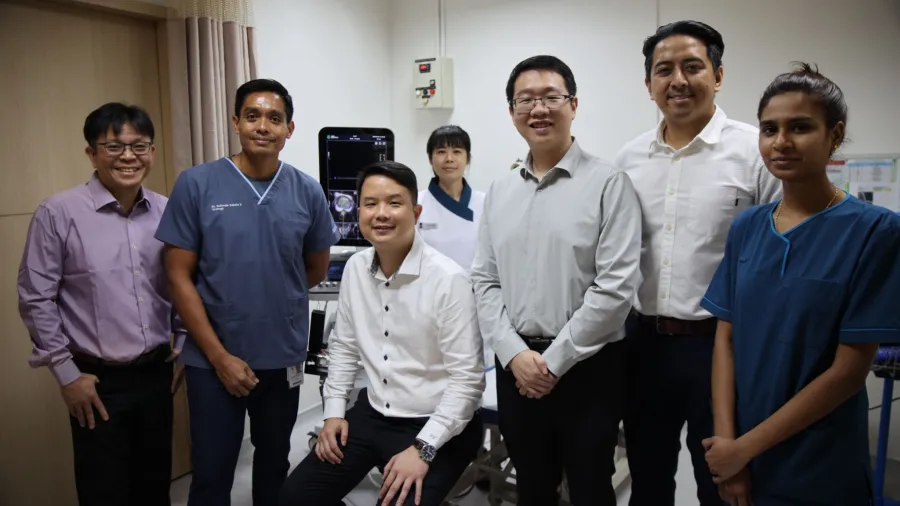 Photo from Tan Tock Seng Hospital via LinkedIn