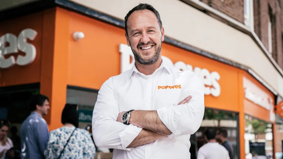 Tom Crowley, CEO of Popeyes UK / Press photo