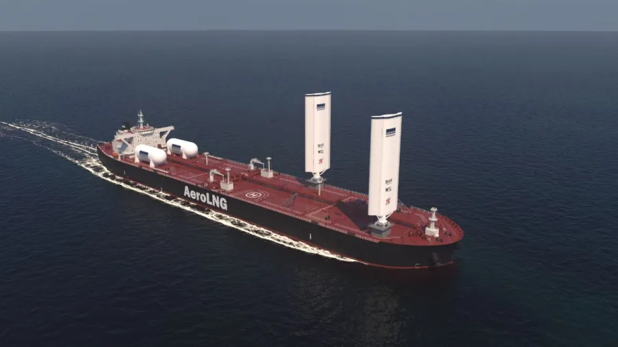 WinGD’s X-EL Integrated Energy solution will be deployed with wind-assisted propulsion systems. Courtesy: WinGD