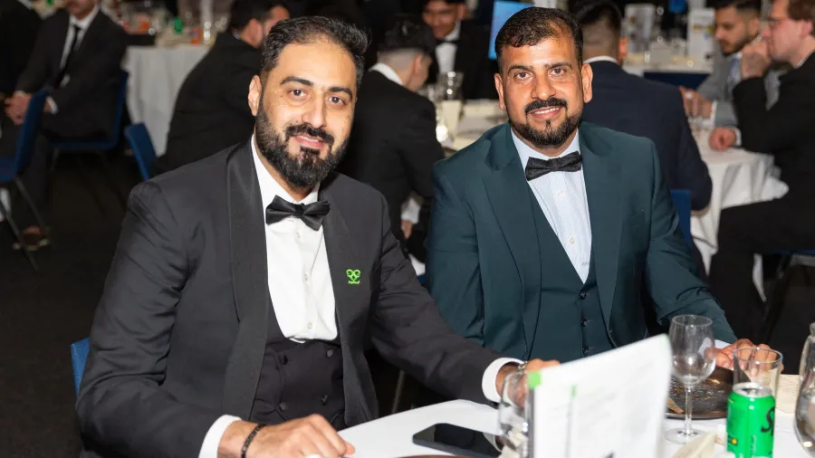 Khalil Rehman and Gul Nawaz, founders of Caprinos Pizza / Press photo
