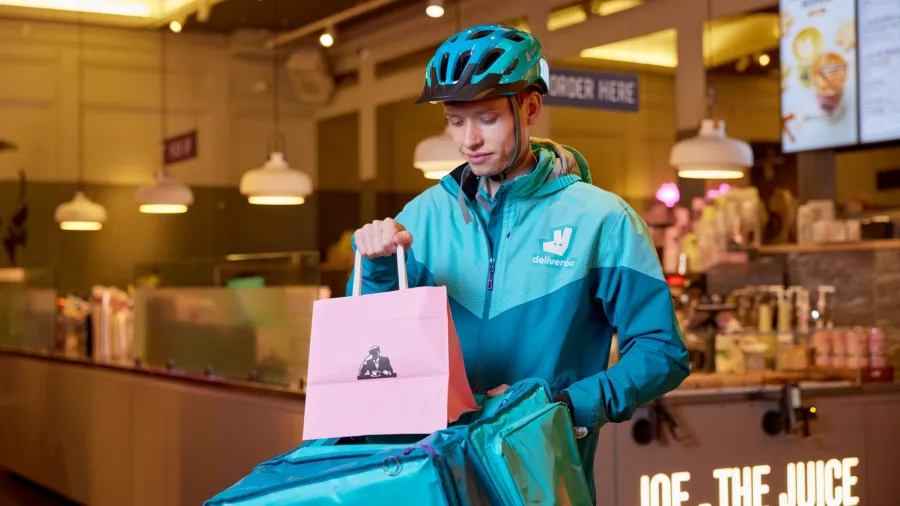 Photo from Deliveroo’s UKI website.