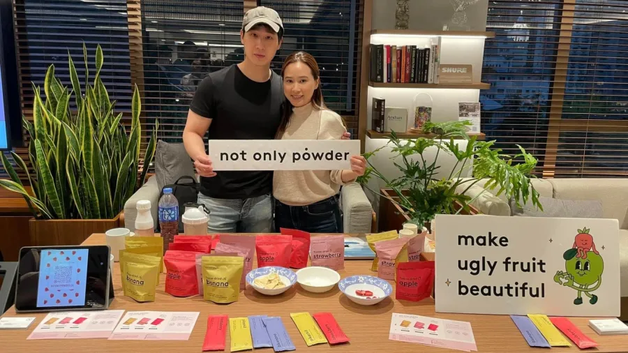 Not only powder founders Alvin Fong and Fioni Fong