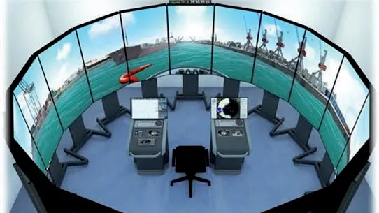 Wärtsilä Voyage together with Singapore’s Centre of Excellence in Maritime Safety (CEMS) will deliver the Next Generation Navigational Simulator for an ambitious research programme © Wärtsilä Voyage