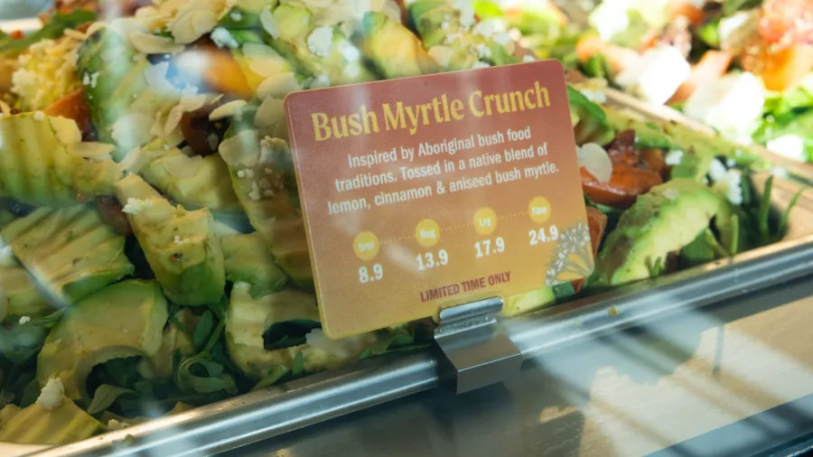 Bush Myrtle Crunch Salad / Press photo