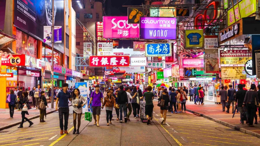 Mongkok, Hong Kong.