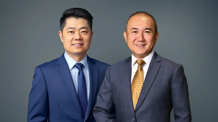Press photo / (from L-R) Shaun Lim and Terence Seow.