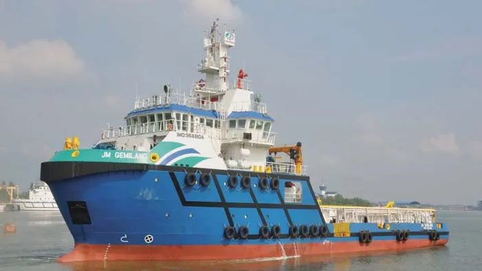 "JM Gemilang" 62M ANCHOR HANDLING TUGS SUPPLY VESSEL