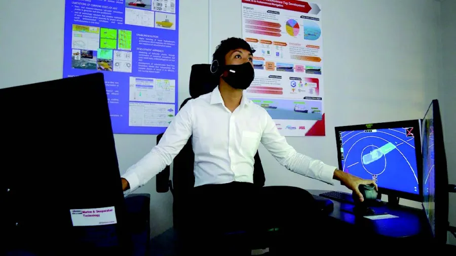 South Asia’s first remote joystick control of a tugboat