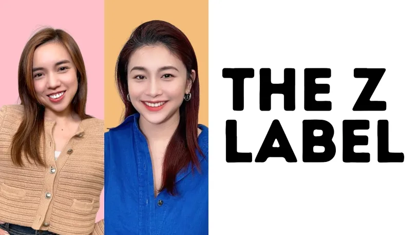The Z Label founders Rebecca Leung (in brown) and Ruby Cheng (in blue)
