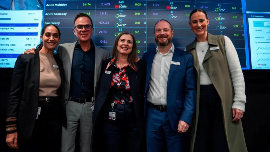 Photo from Alfred Health via LinkedIn