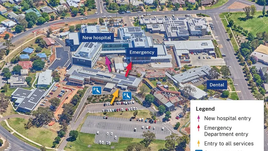 Photo from Griffith Base Hospital Redevelopment website