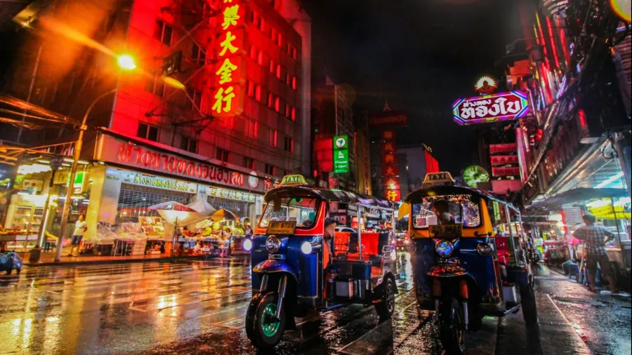 A street in Bangkok. Photo by Florian Wedhe via Unsplash.