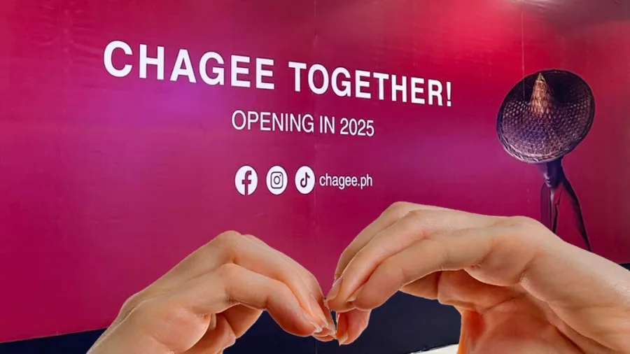 Photo from CHAGEE Philippines Facebook page.