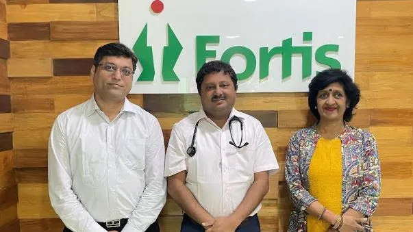 Press photo from Fortis Hiranandani Hospital, Vashi