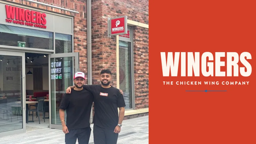 (L2R) Dylan Sunner co-founder and Head of Procurement at Wingers and brother Amran Sunner co-founder and operations director outside the Waverley store which opens today.