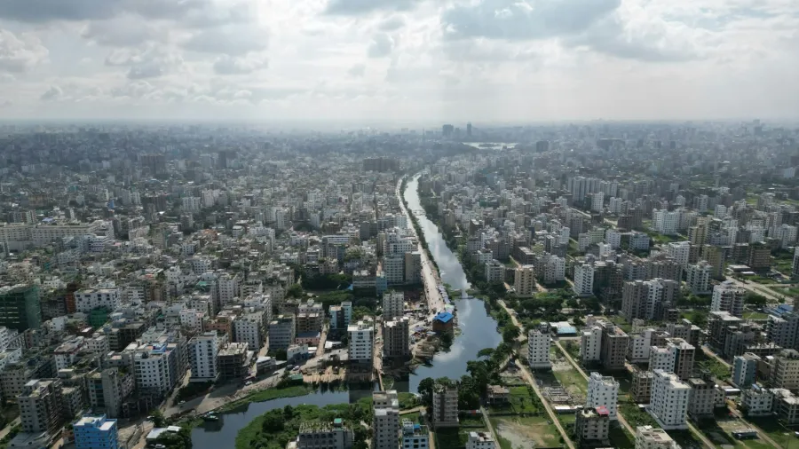 Dhaka, Bangladesh. Photo by MSI Sakib via Unsplash.